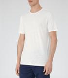 Reiss Ghost - Mens Nep T-shirt In White, Size M