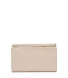 Reiss Christo Glossy Leather Clutch