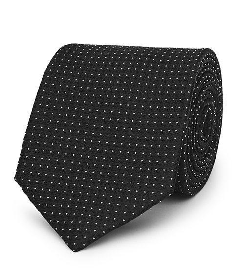 Reiss Liam Micro Dot Silk Tie