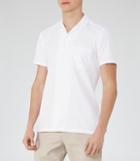 Reiss Torino - Cuban-collar Shirt In White, Mens, Size Xs