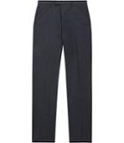 Reiss Ackley T - Mens Wool And Silk Trousers In Blue, Size 28