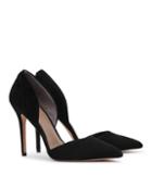 Reiss Aurelia - Womens Black Suede Shoes In Black, Size 3
