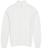 Reiss Rigger Collared Cable Knit Jumper
