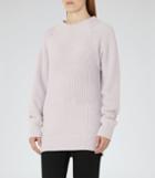 Reiss Imogen - Chunky Knitted Jumper In Pink, Womens, Size S