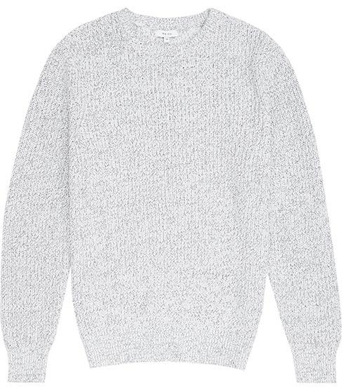 Reiss Elecktra Ribbed Fleck Jumper