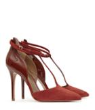 Reiss Cary - Womens T-bar Shoes In Orange, Size 4