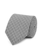 Reiss Iden - Silk Patterned Tie In White, Mens