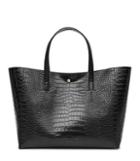 Reiss Louie - Womens Open-top Tote In Black, Size One Size