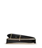Reiss Lallie - Suede And Metal Belt In Black, Womens, Size S