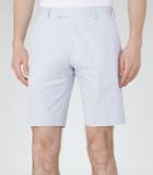 Reiss Montgomery - Mens Twill Cotton Shorts In Blue, Size 34