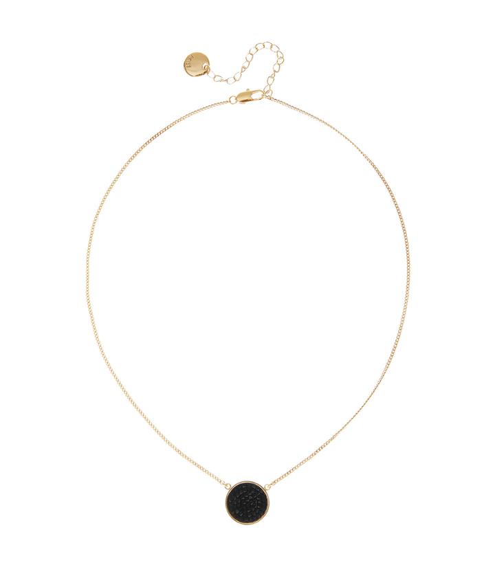 Reiss Illie - Womens Drop Pendant With Crystals From Swarovski In Black