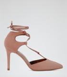 Reiss Astrantia Lace-up Point-toe Shoes
