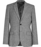 Reiss Walsh - Mens Mottled Modern Blazer In Grey, Size 36