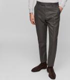 Reiss Chianti T - Slim-fit Tailored Trousers In Brown, Mens, Size 28