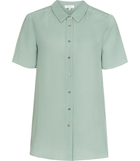 Reiss Cassidy Semi-sheer Shirt
