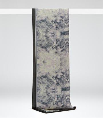 Reiss Menzie Scratch Print Silk Scarf