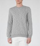 Reiss Cabin - Mens Marl Sweatshirt In Grey, Size S