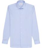 Reiss Steer - Mens Slim-fit Shirt In Blue, Size Xs