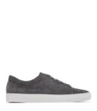 Reiss Darma - Mens Suede Trainers In Grey, Size 7