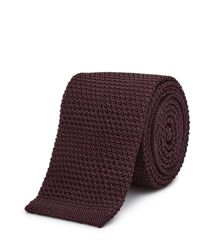 Reiss Shaun - Mens Slim Silk Tie In Red