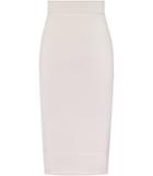 Reiss Guardian - Knitted Pencil Skirt In Grey, Womens, Size 0