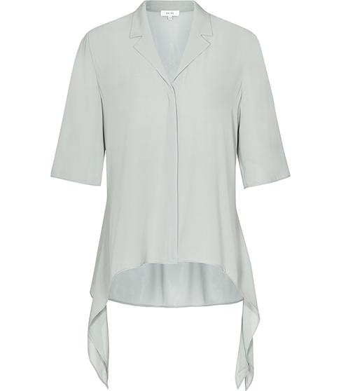 Reiss Panther Side-tie Blouse