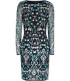 Reiss Alianna - Womens Embroidered Dress In Green, Size 4
