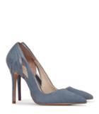 Reiss Chlo - Suede And Patent-leather Shoes In White, Womens, Size 5