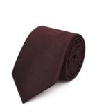 Reiss Ceremony - Mens Textured Silk Tie In Red, One Size