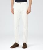 Reiss Woolcombe - Mens Slim-fit Jeans In White, Size 28