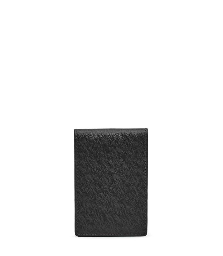 Reiss Starter - Mens Leather Fold Wallet In Black, Size One Size