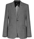 Reiss Turin One Button Patterned Blazer