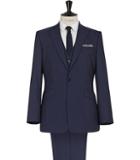 Reiss Garda Peak Lapel Three-piece Suit