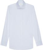Reiss Zinc - Mens Slim Stretch Shirt In Blue, Size S