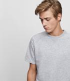 Reiss Trouble - Short Sleeve Sweatshirt In Grey, Mens, Size S