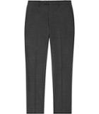 Reiss Hudson - Mens Brushed Tailored Trousers In Grey, Size 28