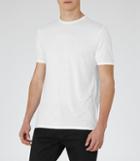 Reiss Ghost - Mens Nep T-shirt In White, Size S