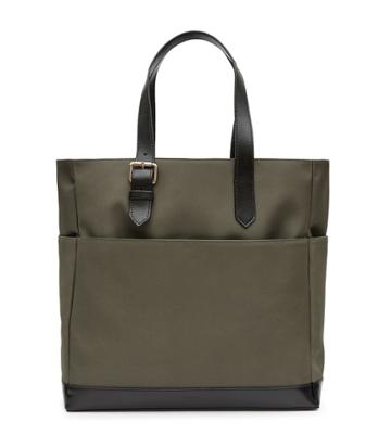 Reiss Chester - Mens Contrast Tote Bag In Brown