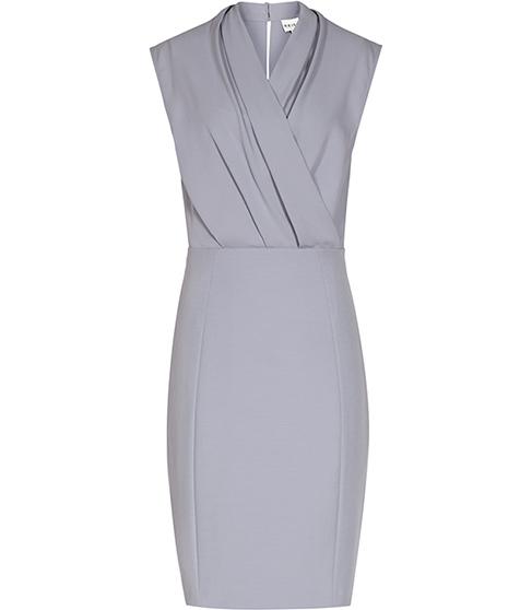 Reiss Portland Shawl-neck Dress