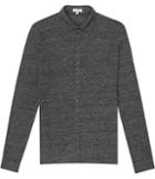 Reiss Motion - Mens Button Through Shirt In Grey, Size Xs
