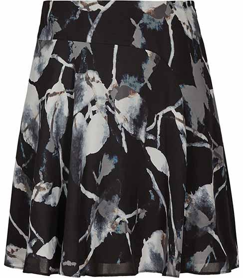 Reiss Jontel Printed Mini Skirt