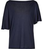 Reiss Echo Draped Jersey Top