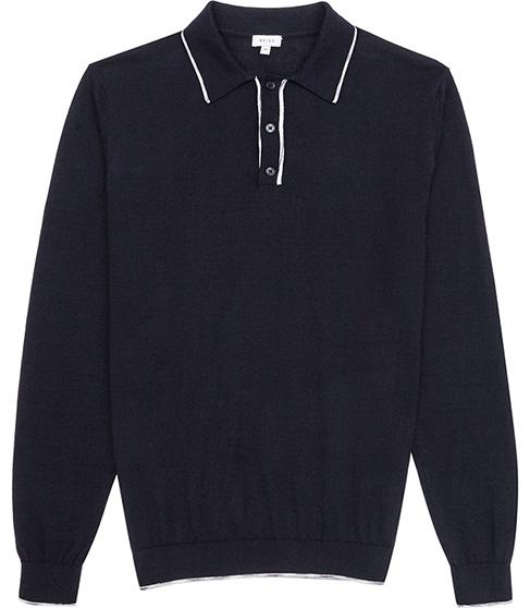 Reiss Falmouth Tipped Polo Shirt