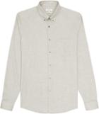 Reiss Carmichael - Mens Slim-fit Shirt In Grey, Size Xs