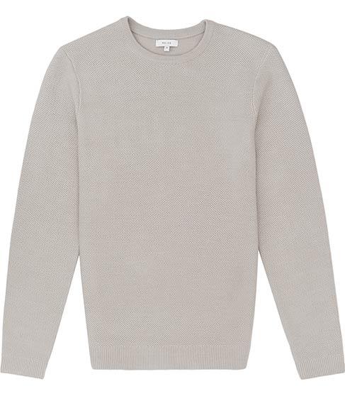 Reiss Zagger Honeycomb Jumper