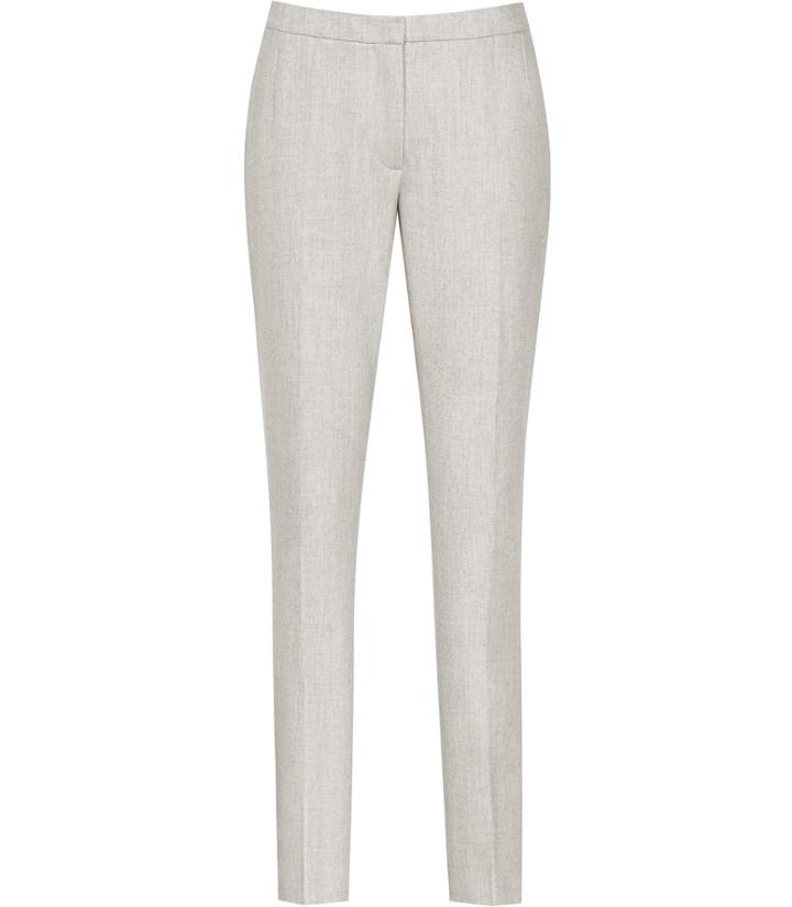 Reiss Connelly Trouser - Womens Tailored Trousers In Grey, Size 4