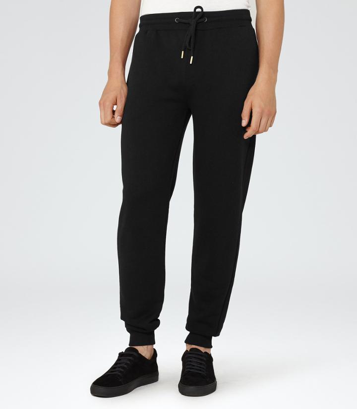 Reiss Mark - Mens Jersey Sweatpants In Black, Size S