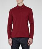Reiss Parry - Mens Patch Pocket Polo Shirt In Red, Size Xxl