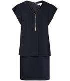 Reiss Tarquin - Womens Chain-detail Dress In Blue, Size 4