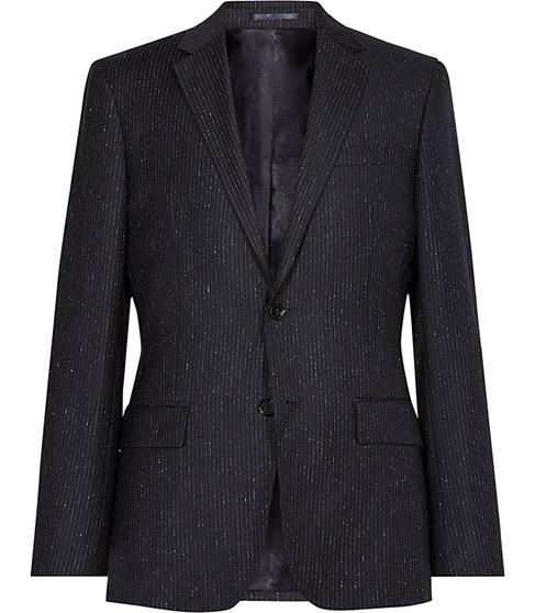 Reiss Kreider B Wool And Silk Blazer